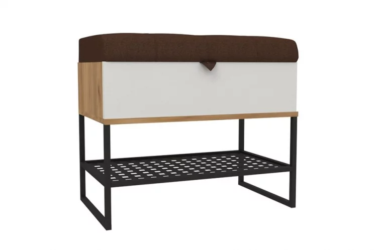 Банкетка 600 Фиджи ЛД 659.360.000 Дуб золотой Белый_0