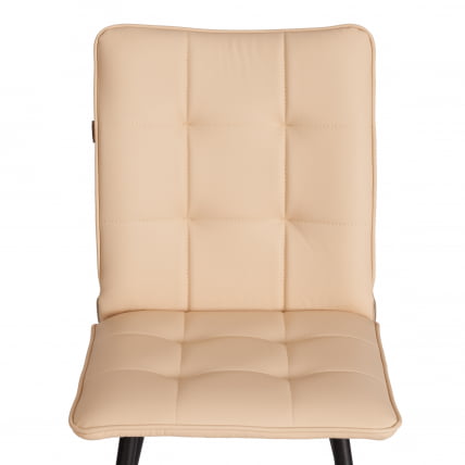 Стул обеденный Бари Бари ЛТ, экокожа, бежевая, 41х55х89 см / Bari Bari LT,_6