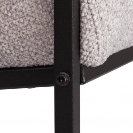 Кресло Чарли ЛУКС/Чарли Люкс велюр/букле, ВТ шапе силвер, 70х80х82 см / Charli LUX/Чарли VT shape silver,_10