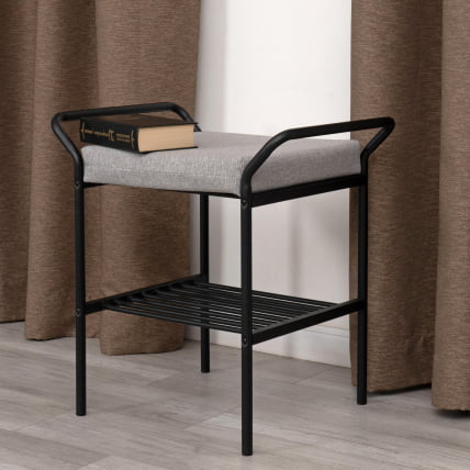 Пуф/стол Ergo/Эрго ПС рогожка, серо-бежевый, 3M 16/2_7