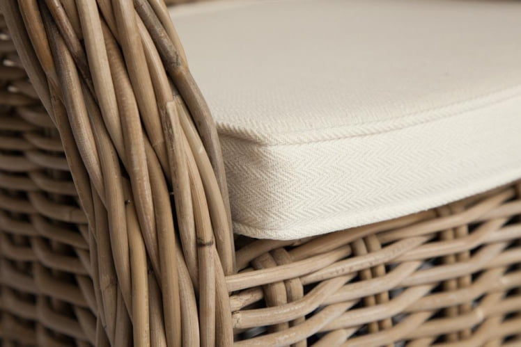 Кресло Secret De Maison MAISON (c подушкой) натуральный ротанг, 63*66*85 см, натуральный серый/natural grey_3