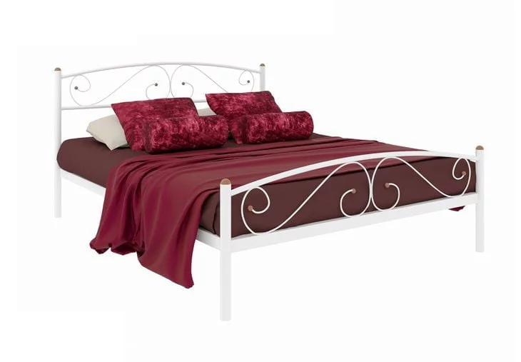 Кровать Вероника Plus 1400х1900 Белая_0