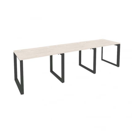 Рабочая станция на О-образном м/к ОНИКС О.МО-РС-3.1.7 Денвер Светлый/Антрацит / ONIX O.MO-RS-3.1.7_0