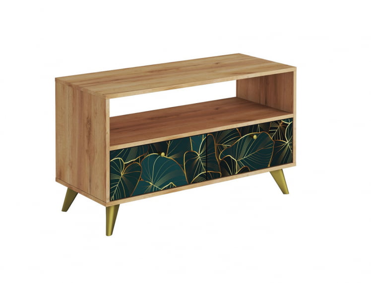 Тумба консольная ТМ-005  дуб крафт золотой/TROPICAL_0
