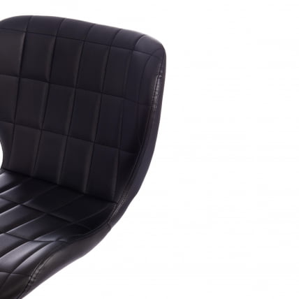 Стул барный AVIONIC (mod. KY712A) металл/экокожа, 45*53*86-107 см, черный/хром_6