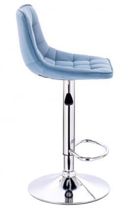 Барный стул Everprof Cooper Ткань Голубой_2