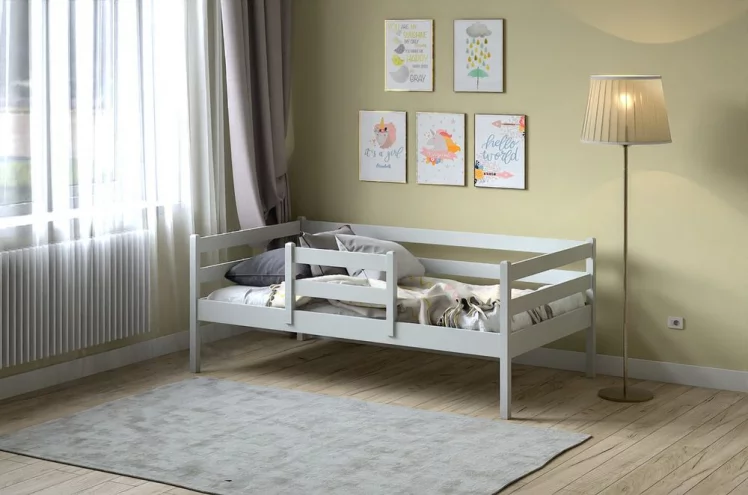 Кровать детская RooRoom VK-1с Серая_2