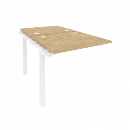 Наборный элемент рабочей станции на м/к ОНИКС О.М-2.НРС-0.7 Тиквуд Светлый/Белый / ONIX O.M-2.NRS-0.7_0