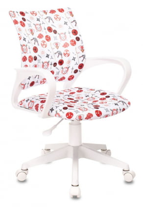 Кресло детское Бюрократ KD-W4/NRTO-WH_0