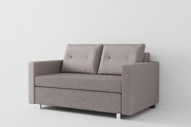 Диван трансформер Лоджия (Berhouse) Цвет фасада: Кемел; Тип: Прямой; Материал фасада: Рогожка_0