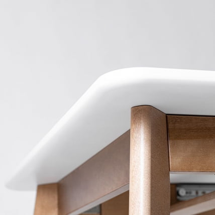 Стол обеденный Пегас Plus 160x95 Морилка Орех Морилка Дуб золотой_4