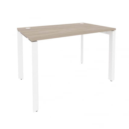 Стол рабочий на П-образном м/к ОНИКС О.МП-СП-2.7 Дуб Аттик/Белый / ONIX O.MP-SP-2.7_0