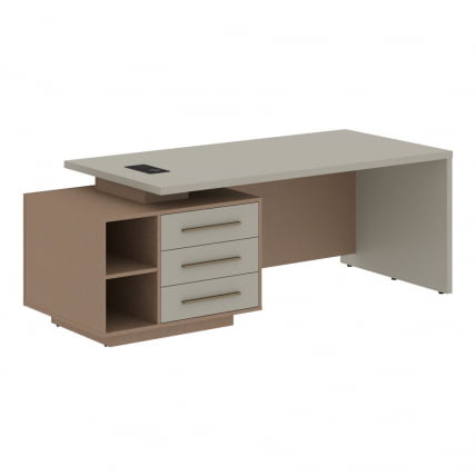 Стол руководителя левый VELION VCT 2190 L Аметист Кобра_0