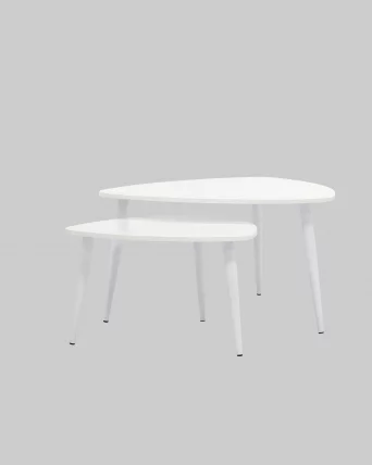 Набор журнальных столиков Агата  80 см и 60 см_1