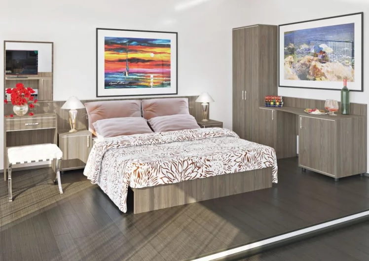 Тумба с полкой и бортиком LIGHT С-Т-40 Вяз Благородный_2