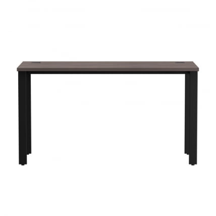 Стол прямой на металлокаркасе, опоры 45 гр Everprof EVO 254S003 Дуб Пасадена Черный_1