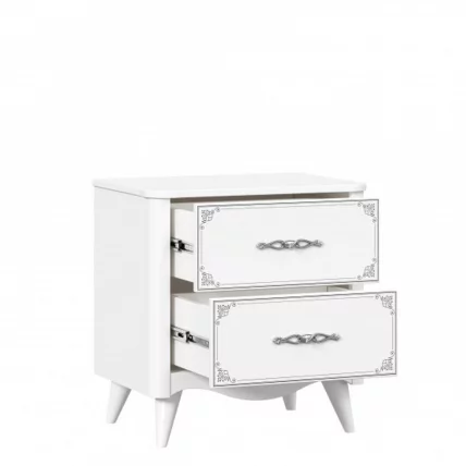 Тумба прикроватная Элис ЛД 532.020.000 Белая_1