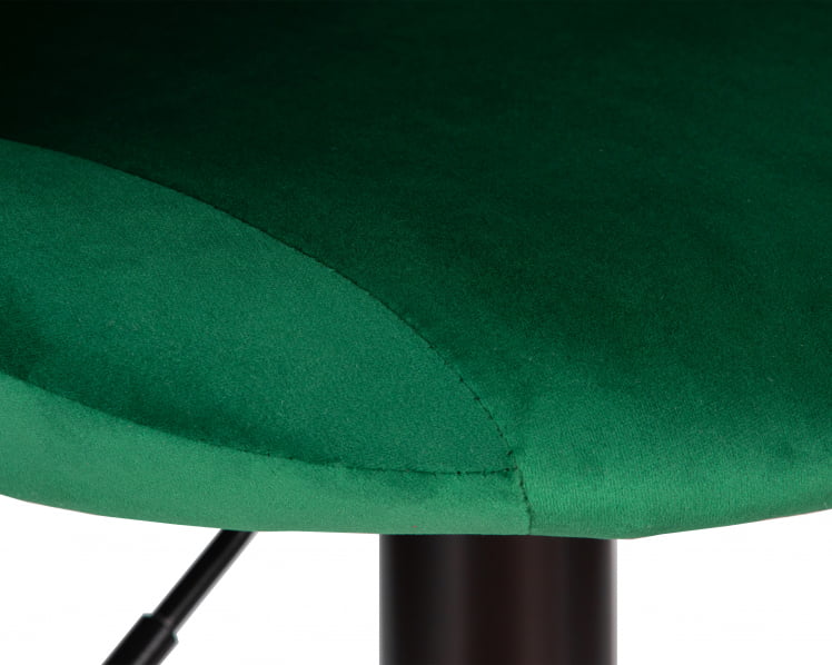 Стул барный ДОБРИН ЛОГАН БЛАCК (зеленый велюр (МДЖ9-88)) 2 шт / DOBRIN LOGAN BLACK (MJ9-88))_7