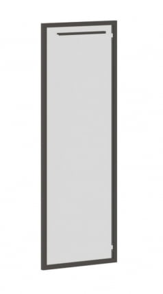Дверь шкафа правая ЕДИС ЕДРГ 42-1 Р Бронза тонированная серая Вджррдж / EDIS EDRG R Vjrrj_0