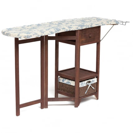 Гладильный комод с 1 корзиной и 1 ящиком Secret De Maison LA GRAN (mod.XD1156) Коричневый_0