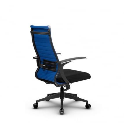 Кресло офисное МЕТТА B 2b 19/U158, Основание 17832 Комплект 4 Синее Черное_2