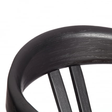 Стул ВАЛИ дерево вяз, черный, 50х46х77 см / VALI_8