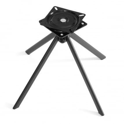 Кресло Murano/Мурано опора 360, велюр/букле (HYP)/Экокожа, светло-серый/графит_13