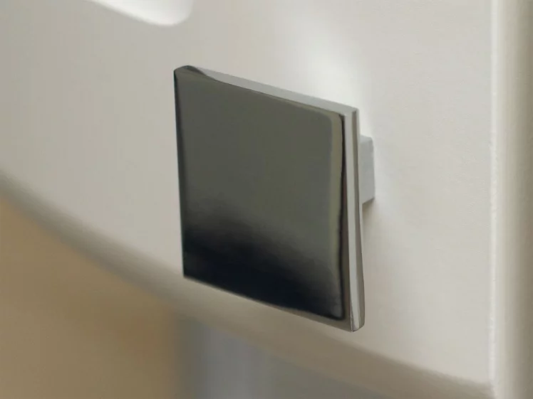 Шкаф торцевой закрытый (лев/прав) Графит 74.16 Сосна Астрид /Ваниль_4