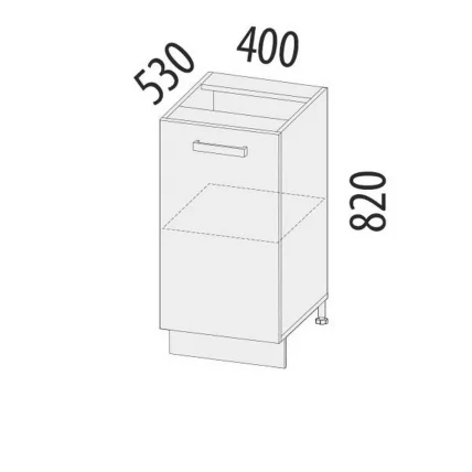 Напольный шкаф (лев/прав) Бьянка 102.54_1
