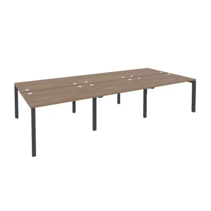 Рабочая станция на П-образном м/к ОНИКС О.МП-Д.РС-6.2.8 Дуб Аризона/Антрацит / ONIX O.MP-D.RS-6.2.8_0