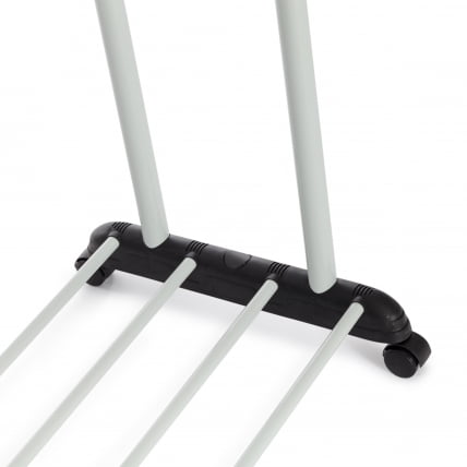 Вешалка ДЖЕТ металл, пластик, 86*44*166 см, черный/светло-серый/хром / JET_6