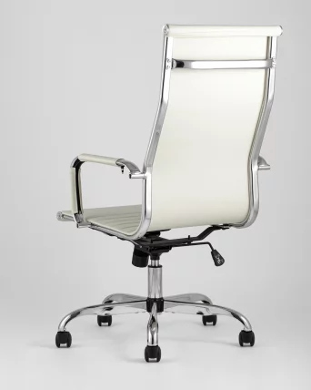 Кресло руководителя TopChairs City Бежевое_5