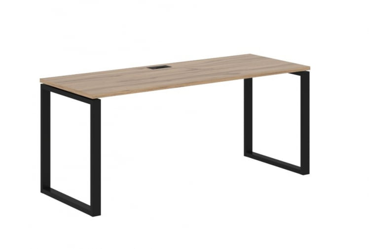 Стол письменный EDIS EQST 1767 Дуб Денвер светлый Черный_0