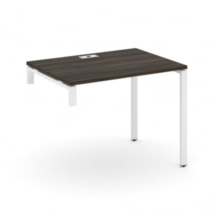 Стол надставка на опорную тумбу CONCEPT CN.OSN-001 Дуб Мали Белый_0