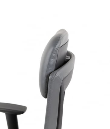 Офисное кресло CХАИРМАН 500 ЛЮКС (ЛУКС) ЭКО экокожа Серый / CHAIRMAN (LUX)_14