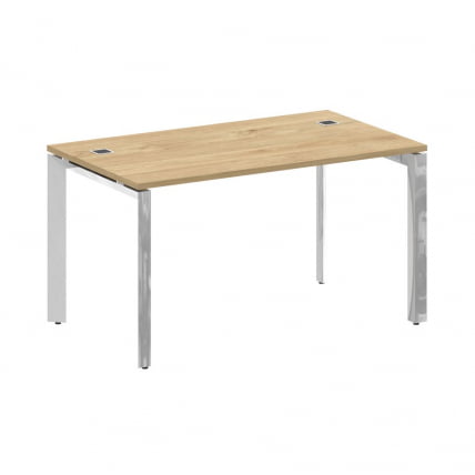 Стол рабочий руководителя на П-образном м/к ONIX DIRECT LUX M-O.MP-SRR-3.8 Тиквуд светлый_0