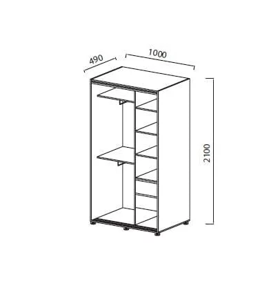 Шкаф-купе ПМ-15 Юниор-6_3