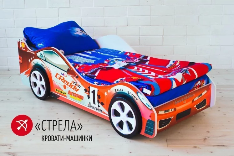 Кровать-машинка Стрела_1