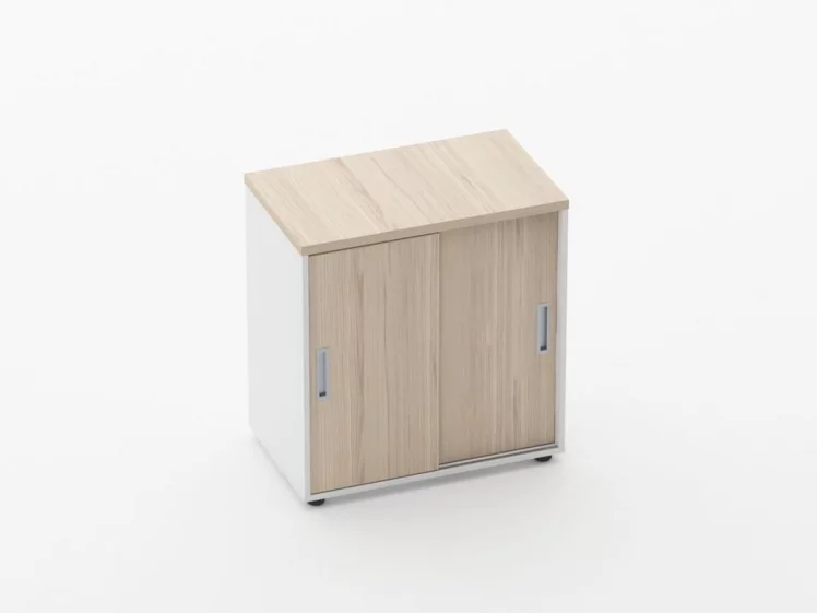 Тумба-купе Deka 9.02.07 Туя/Белый_0