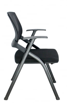 Кресло для посетителей Everprof EP-100 Сетка Черный_1