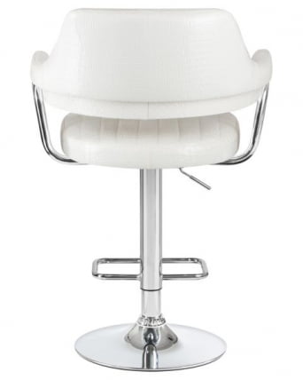 Стул барный ДОБРИН CХАРЛЙ (белый крокодил) 2 шт / DOBRIN CHARLY_5