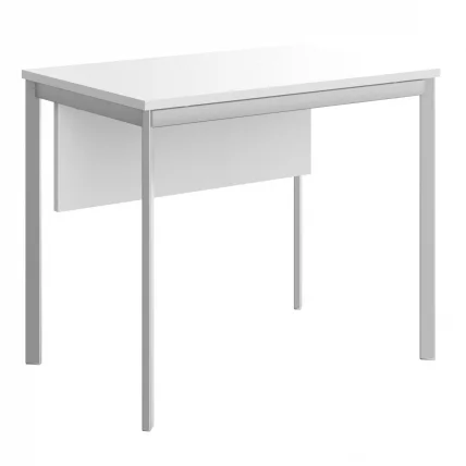 Стол прямой IMAGO-S СП-1.1SD белый алюминий_0