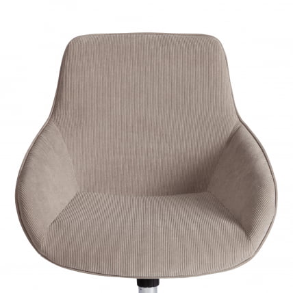 Кресло DUBLIN хром вельвет, серый_7