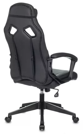 Геймерское кресло Бюрократ ZOMBIE DRIVER Черный-желтый_3