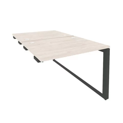 Стол-приставка двойной на О-образном м/к к опорым элем. ONIX O.MO-D.SPR-1.8 Денвер Светлый/Антрацит_0