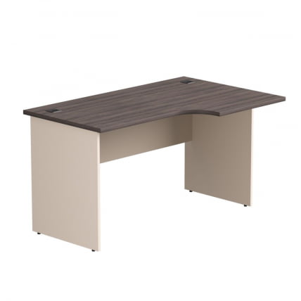 Стол эргономичный с опорами ЛДСП Everprof EVO 254S113 (правый) Дуб Пасадена Кашемир_0