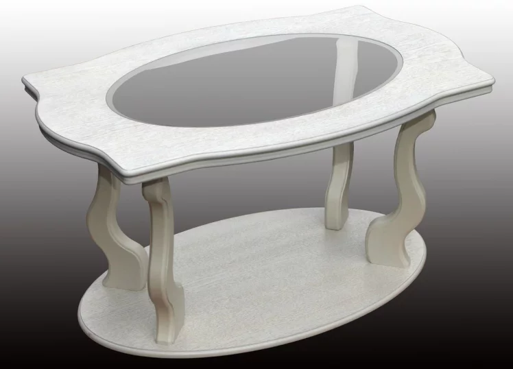 Стол журнальный Берже 3С Белый ясень_0