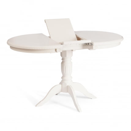 Стол STEFANO бук, мдф, 100+30x80x77см, Ivory white_6