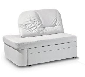 Оттоманка левая Премьер 6А Белая (экокожа)_0