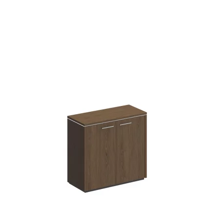 Шкаф для документов низкий закрытый VELAR ВЛ 311 ДТ Дуб табачный_0